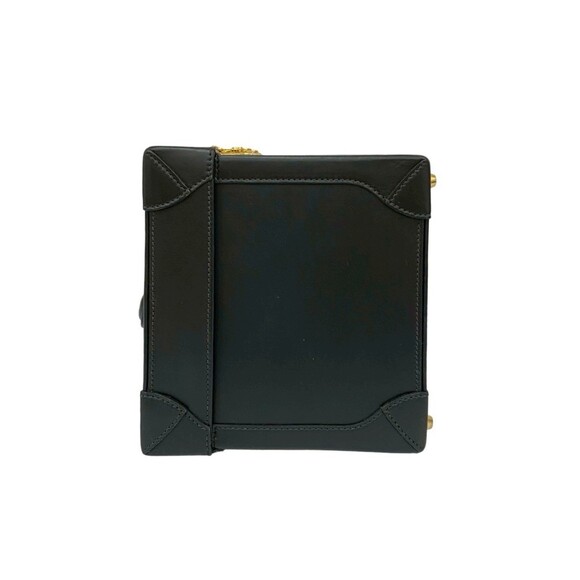 GUCCI Authentic Vintage Black Leather Vanity Bag - Picture 4 of 8